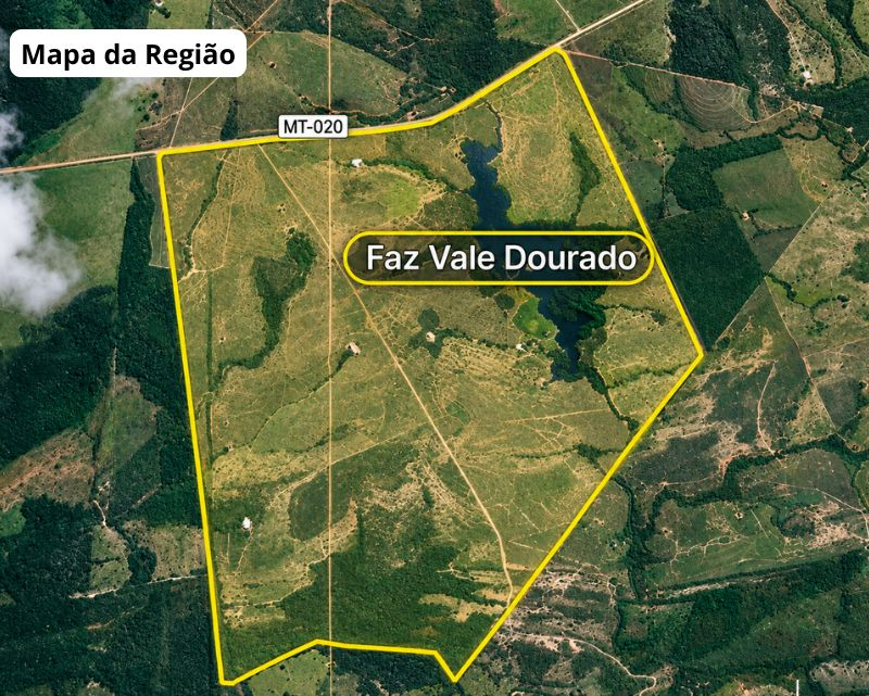 Lote 1 | MT - Paranatinga | Fazenda - 03 Marias - 1.312 ha