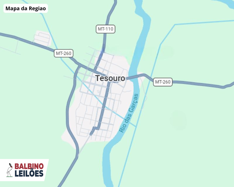 Lote 1 | MT - Tesouro - Santa Terezinha | Casa - Com terreno de 300m²