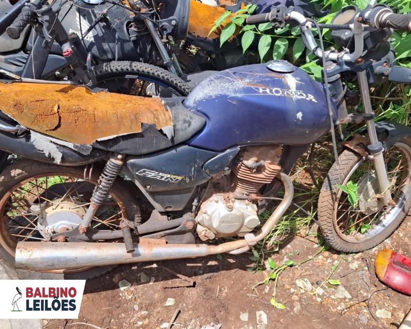 Lote 8 | MT - Canarana | Sucata - Honda CG 125 Fan - 2005