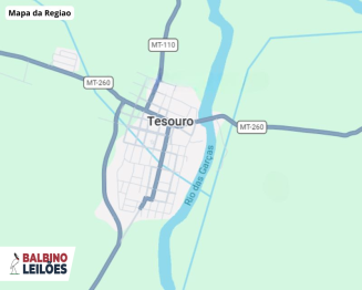 Lote 1 - MT - Tesouro - Santa Terezinha (Comarca de Guiratinga) | Casa - Com terreno de 300m²