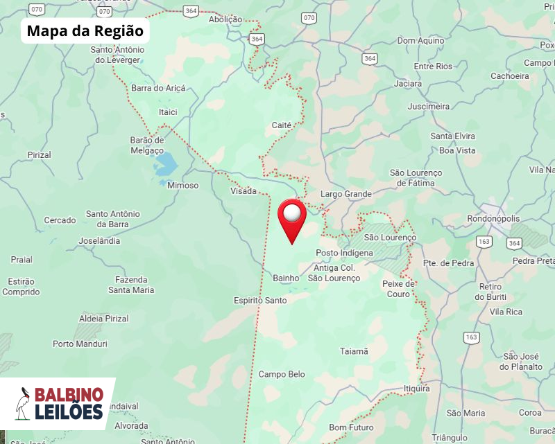 Lote 1 | MT - Santo Antônio do Leverger | Gleba - Mimoso - 98,91 ha